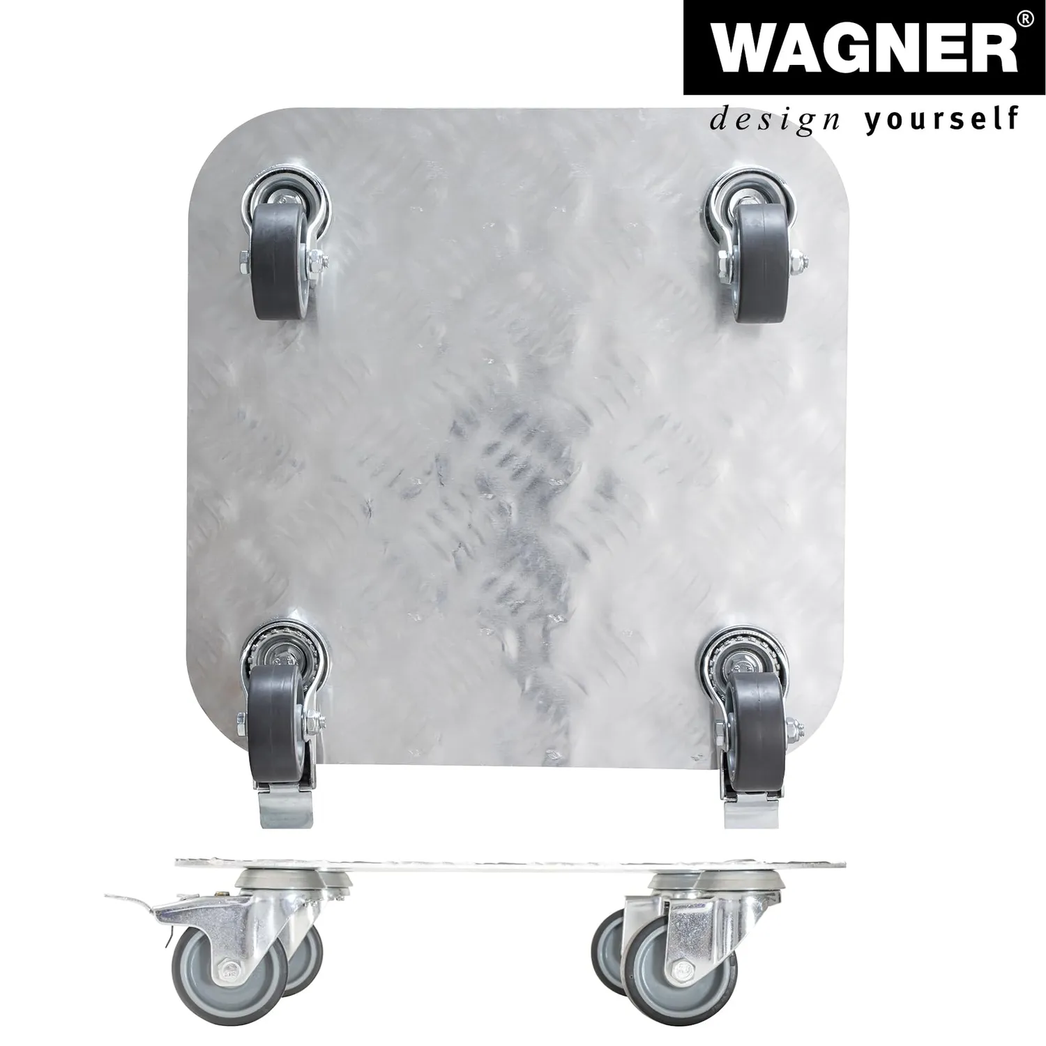 Wagner Alaska 20700301 carrello per piante 29x29 cm alluminio