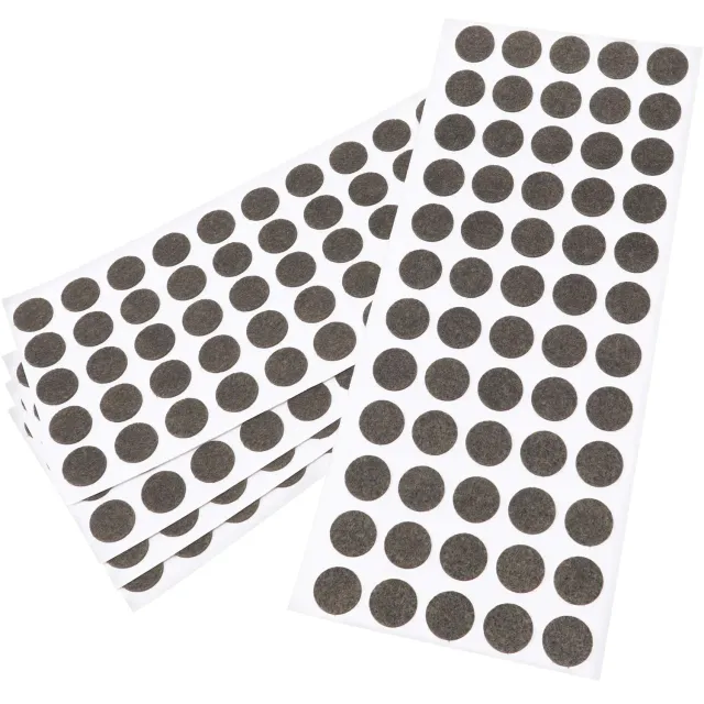 Adsamm ø 14 mm feltrini autoadesivi marrone 300 pezzi ultrasottili