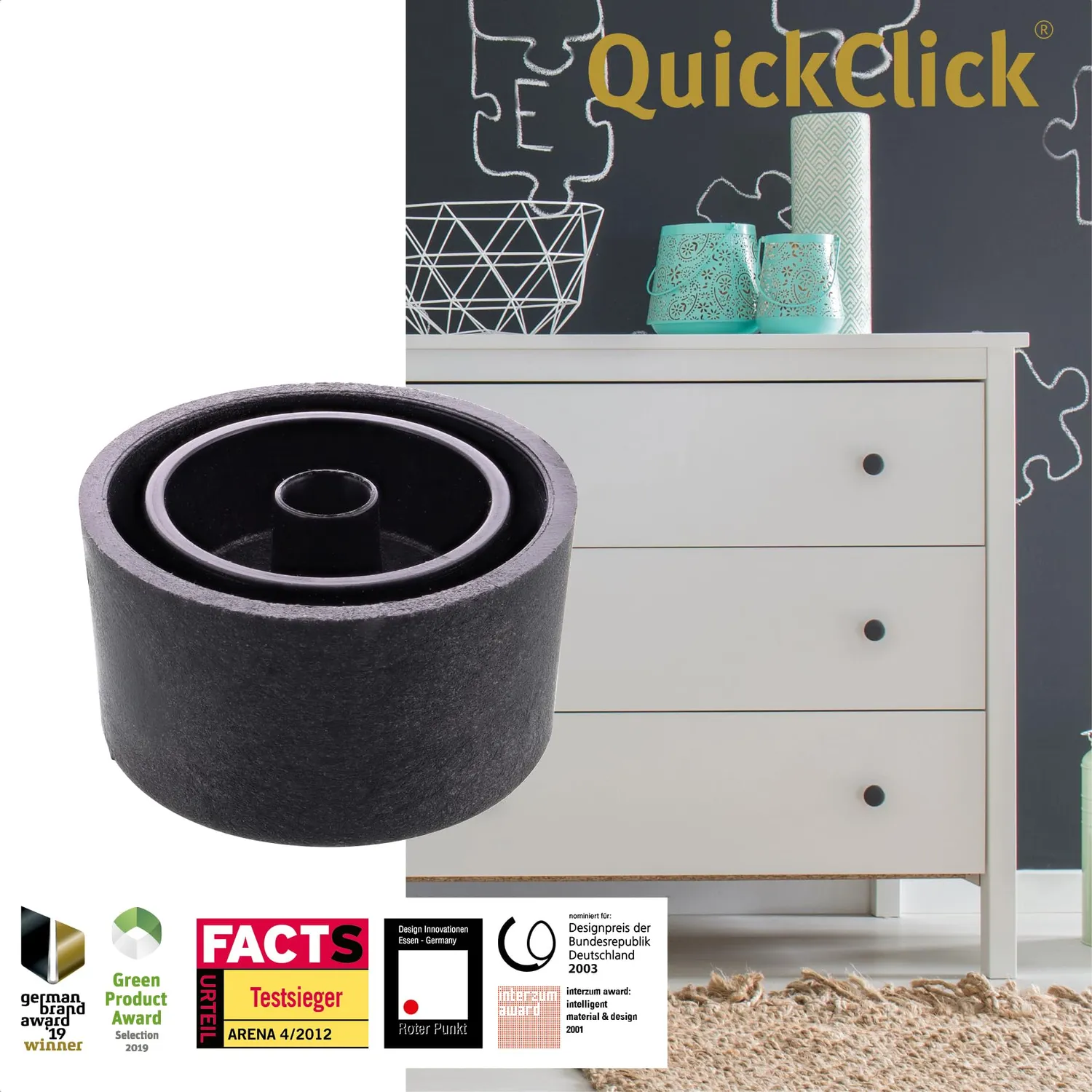 Wagner Lounge ST 8818 piedini divano 20 mm neri