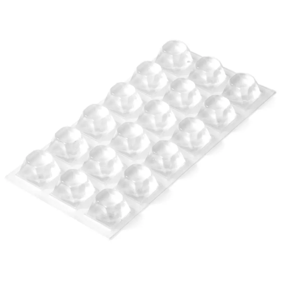 Adsamm gommini antiscivolo trasparenti rotondi adesivi