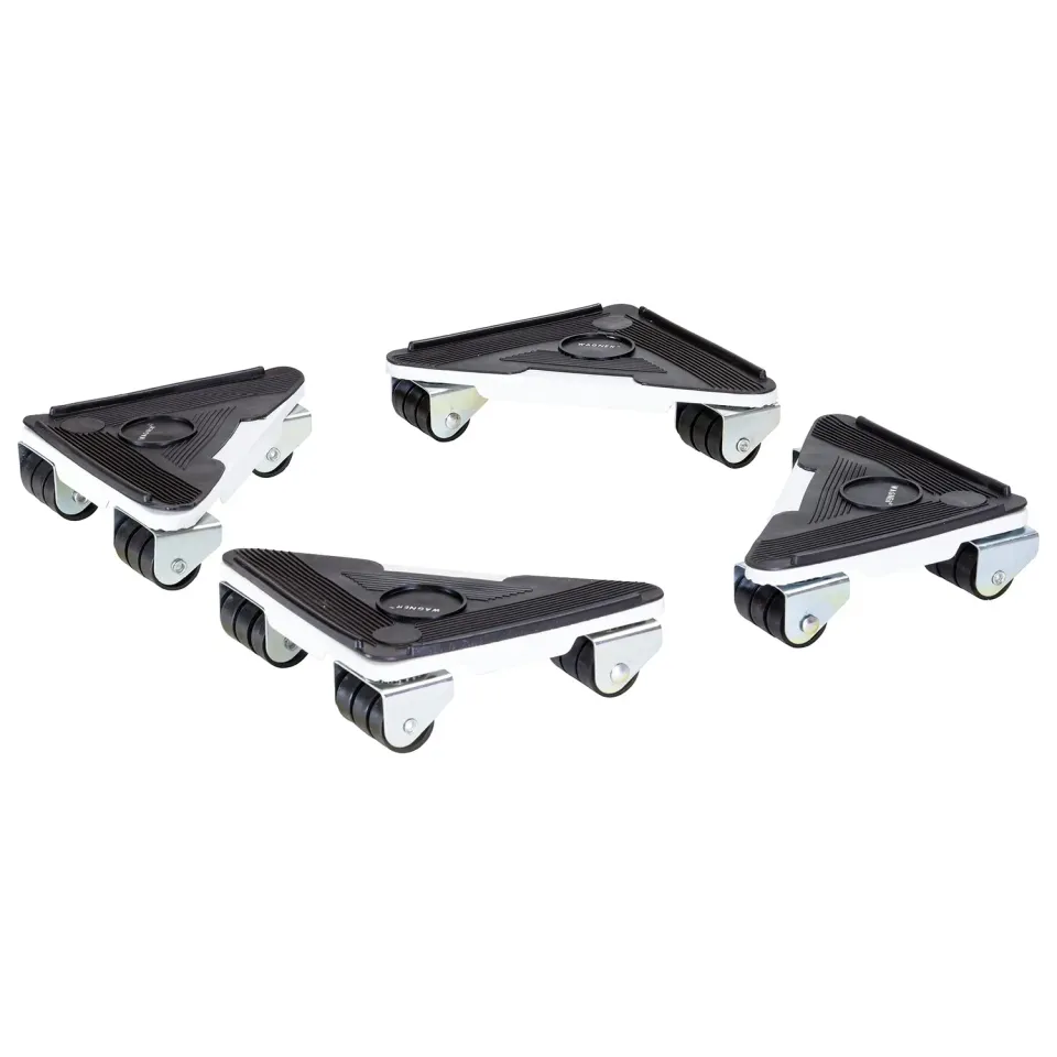 Wagner MM 1191 triangoli trasporto 250kg set 4 ruote sterzanti