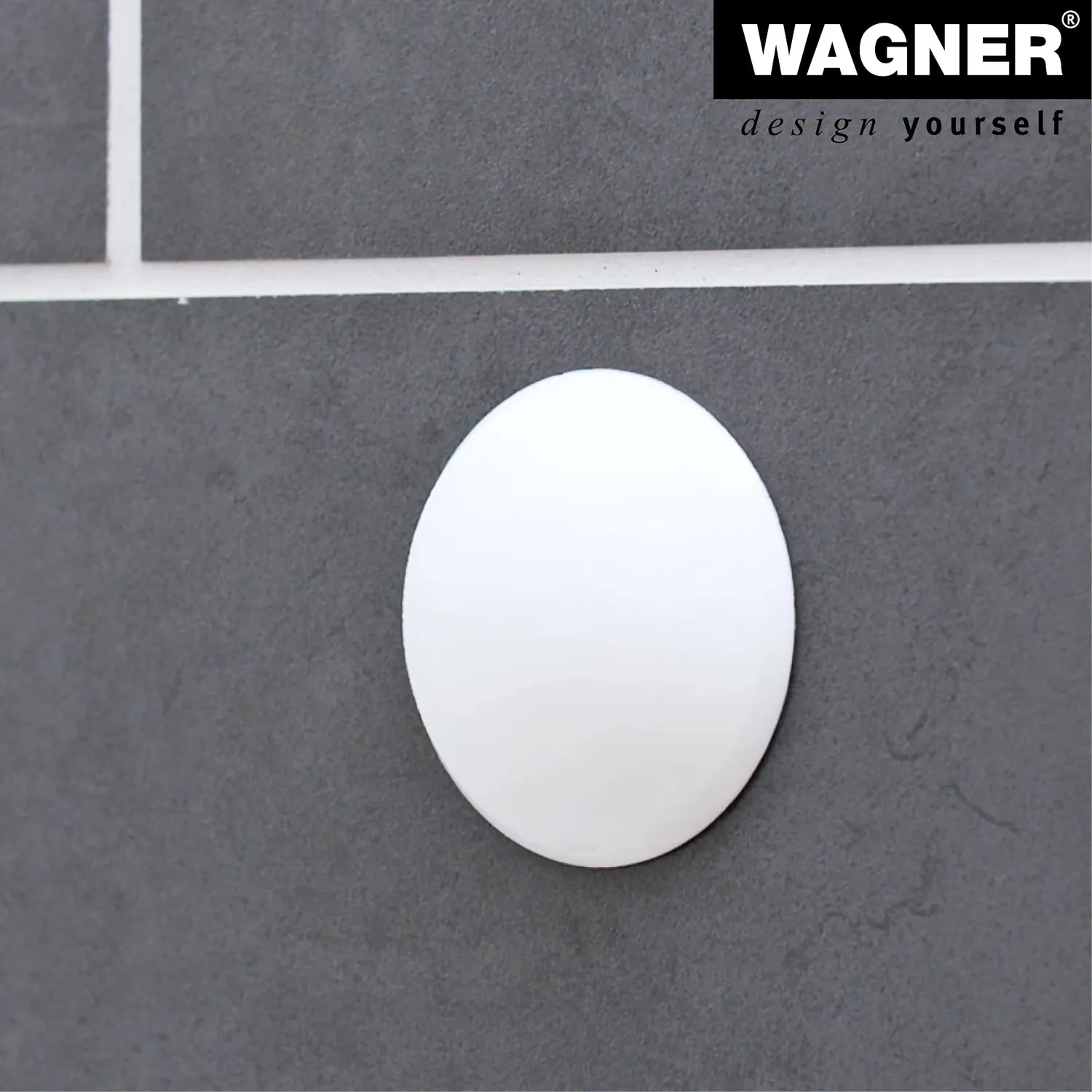 Wagner 15236011 paracolpo a parete bianco Ø 60 mm plastica