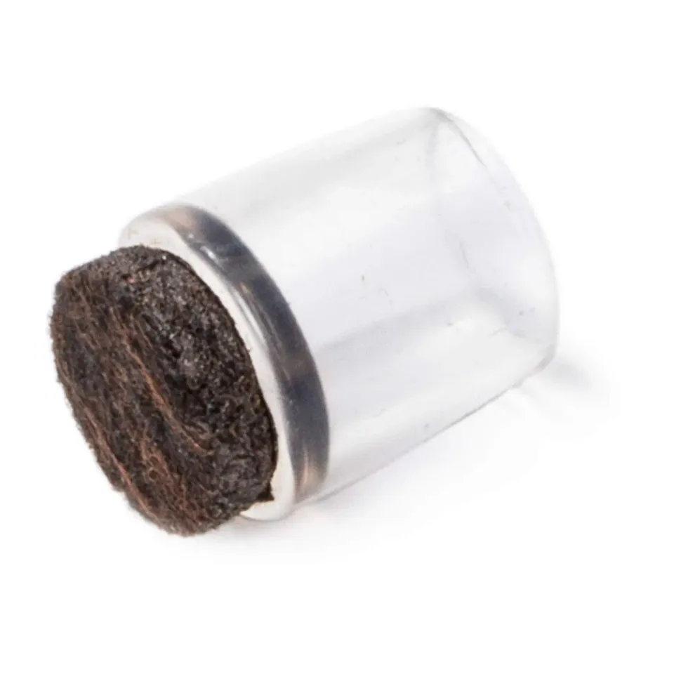 Adsamm Puntali con Feltro Trasparenti Ø11-12 mm 4 pz