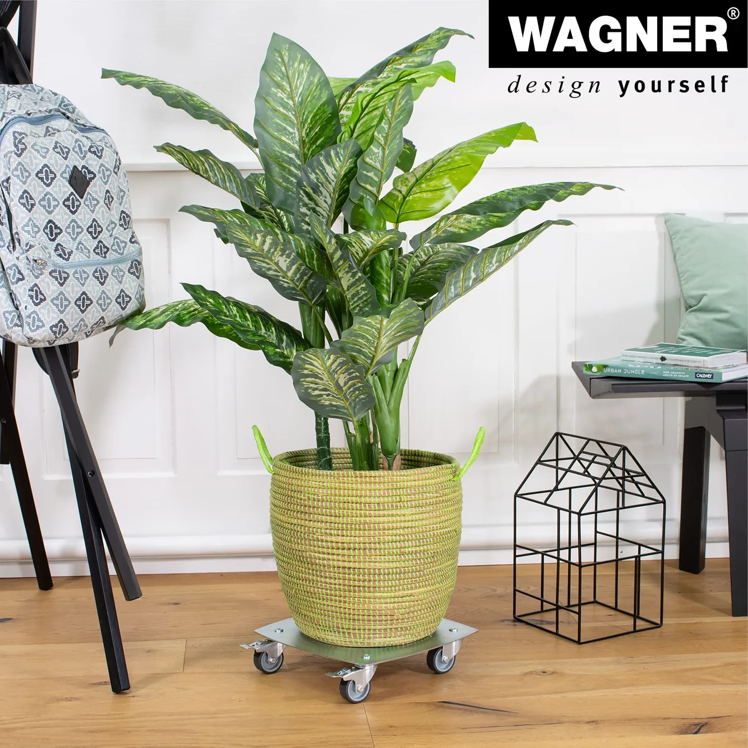 Wagner Steel Retro Sottovaso Ø30 cm Acciaio 100 kg
