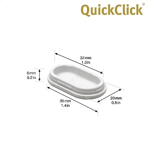 Wagner QuickClick 15791200 feltrini ricambio 35x20mm 8pz Hyper