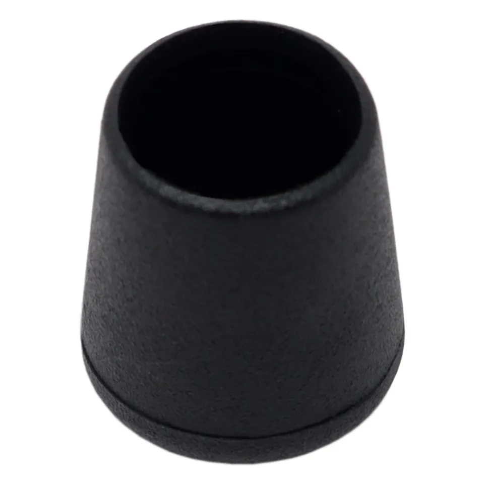 Adsamm puntali avvolgenti tondi Ø15-16 mm neri 4 pezzi PVC