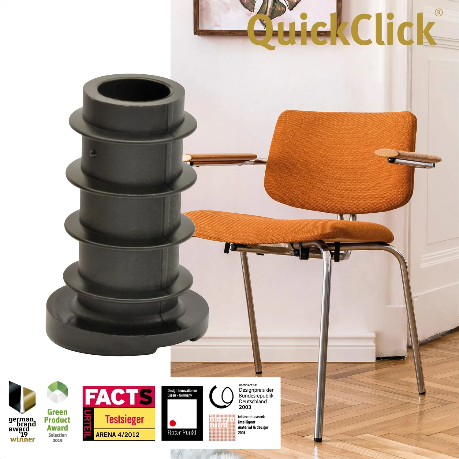 Wagner QuickClick 15786300 feltrini Smart 14/18 mm 6° 4 pz inserire