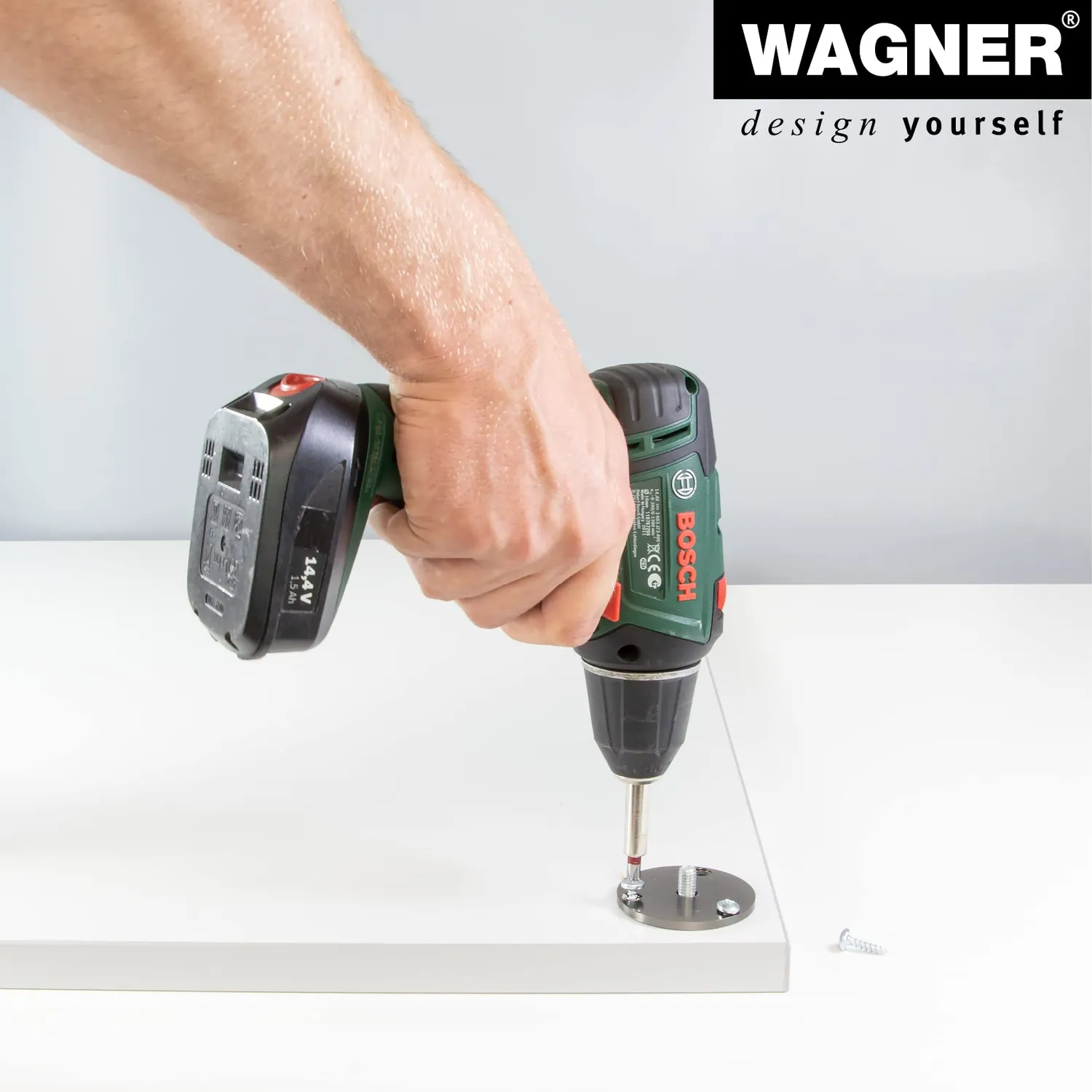 WAGNER Design ST 0384 gamba mobile regolabile 40 cm 1 pz