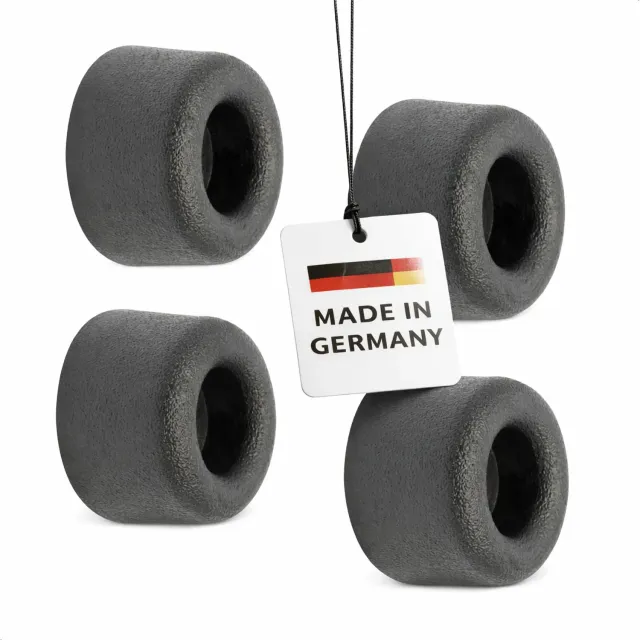 WAGNER VULKANO MINI Ø18x10 fermaporta nero 4 pezzi gomma