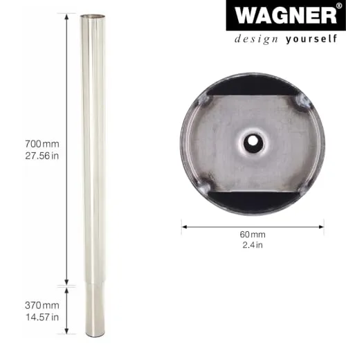 Wagner Telescope ST 1865 gamba tavolo telescopica 700-1070mm