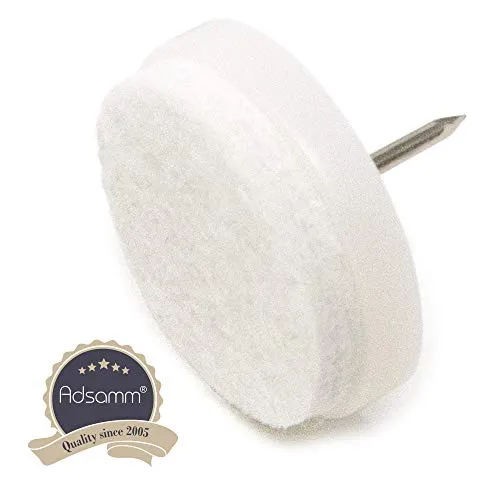 Adsamm Feltrini con Chiodo Bianchi Ø 28 mm 16 pz