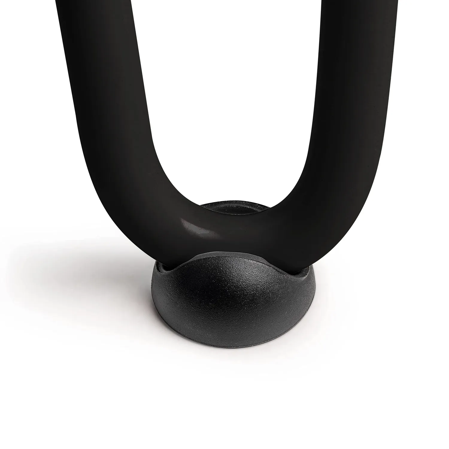 Emuca Hairpin Gambe Tavolo 400mm Nero 4 Pezzi Acciaio