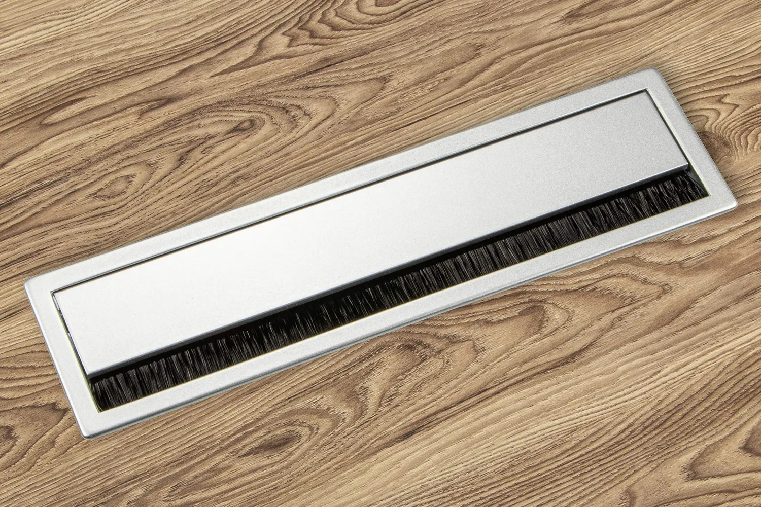 Gedotec Pro passacavo scrivania 180x46 mm alluminio 1 pezzo