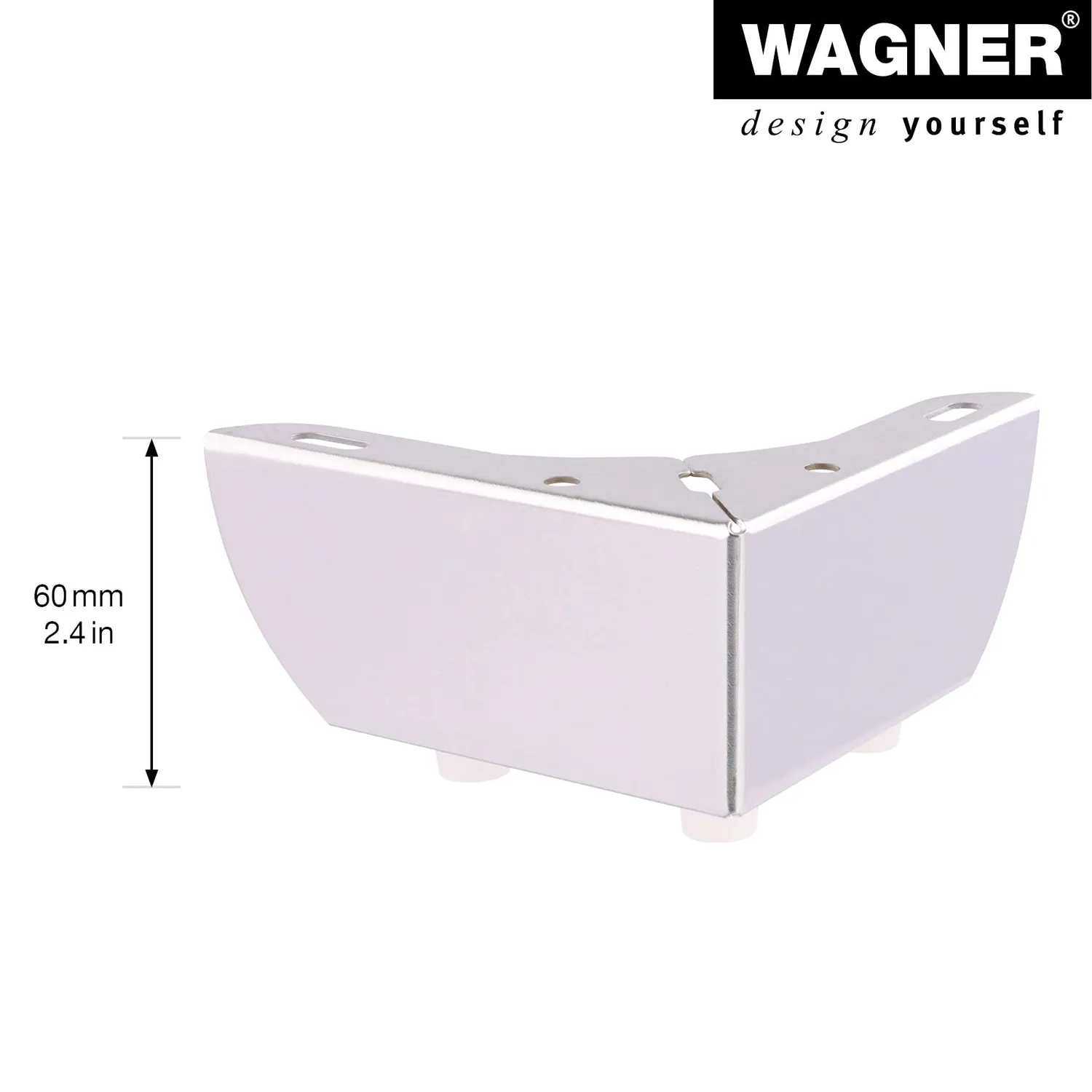 WAGNER SOFA WINGS ST 0440 piedini mobili set 4 pezzi bassi