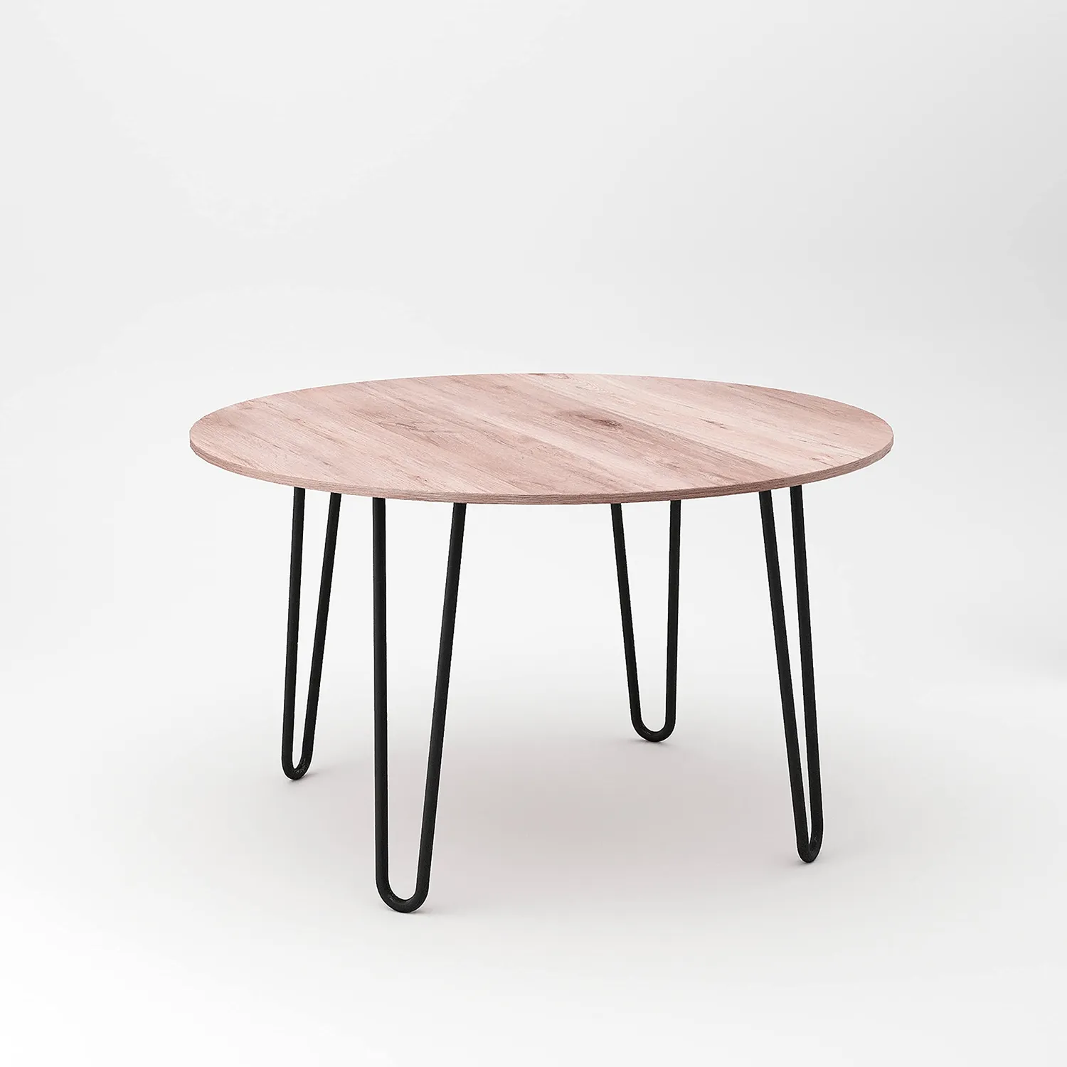 Emuca Hairpin Gambe Tavolo 400mm Nero 4 Pezzi Acciaio