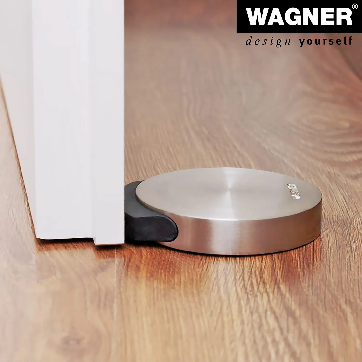 Wagner Fermaporta Pavimento Ø50 mm Zinco Avvitare Incollare