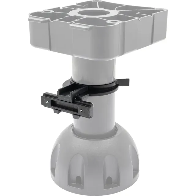 Wagner 12041200 clip fissaggio piedini cucina 2 pezzi grigio