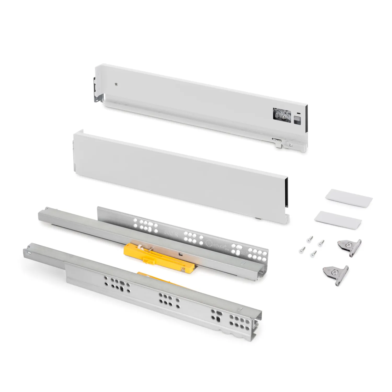 Emuca Vertex Push Cassetto H131 350 mm Antracite