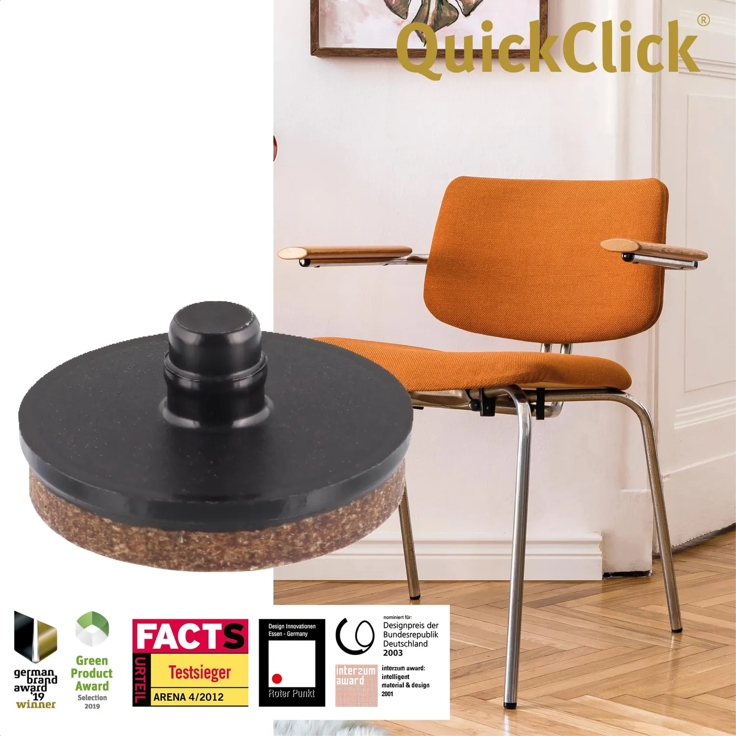 Wagner QuickClick 15788700 feltrini ricambio Syno 8pz Ø20 mm