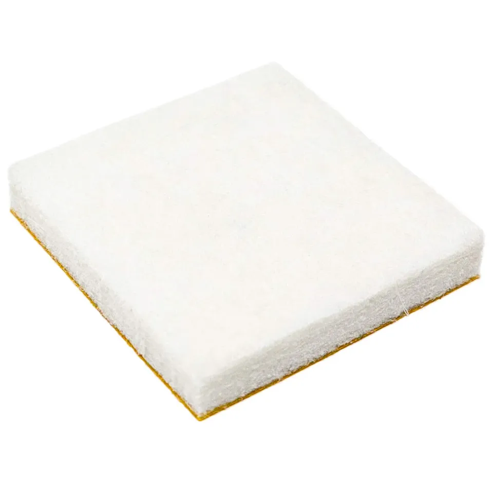 Adsamm Feltrini Alta Densità 30x30 mm 4 Pezzi Bianchi 5,5 mm
