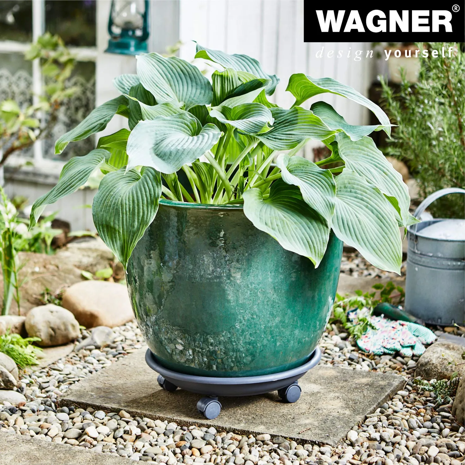 Wagner Serie K 20103701 carrello piante antracite Ø34 cm