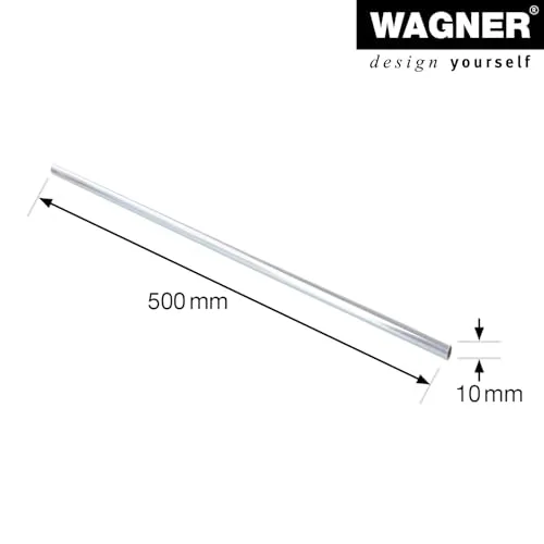 WAGNER RO 0415 asse acciaio 10x500 mm zincato