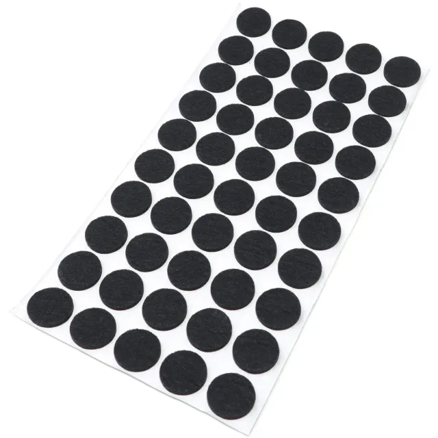 Adsamm feltrini autoadesivi neri Ø20 mm 50 pezzi