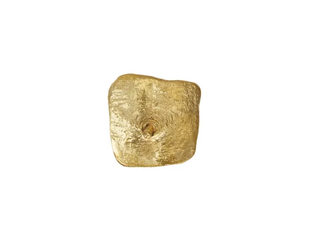 NIVA Design Olmo pomello ottone effetto legno
