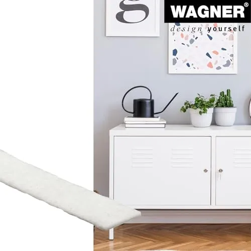 Wagner EH 0001 15000199 rotolo feltro adesivo bianco 10mmx2m sottile