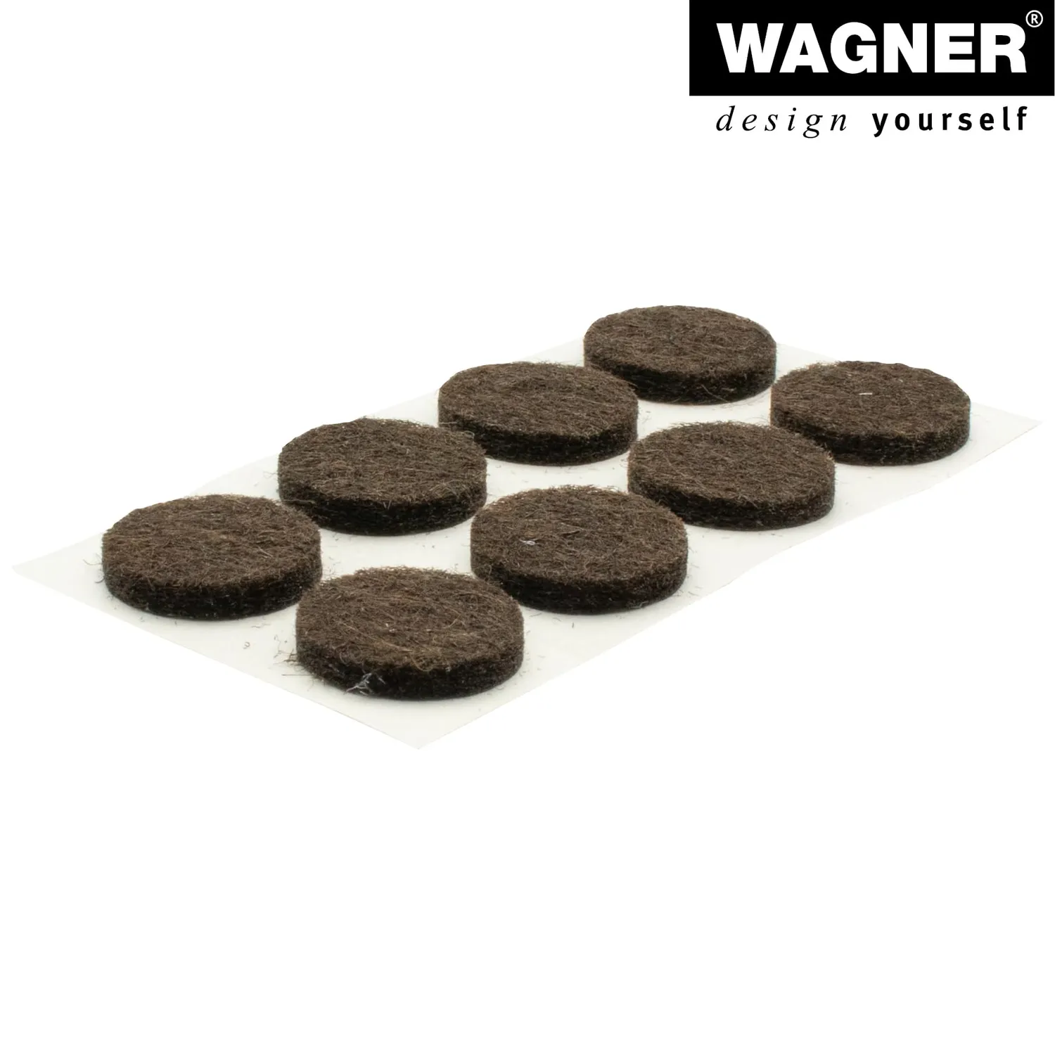 Wagner 15131599 feltrini Ø15 mm 24 pezzi marroni