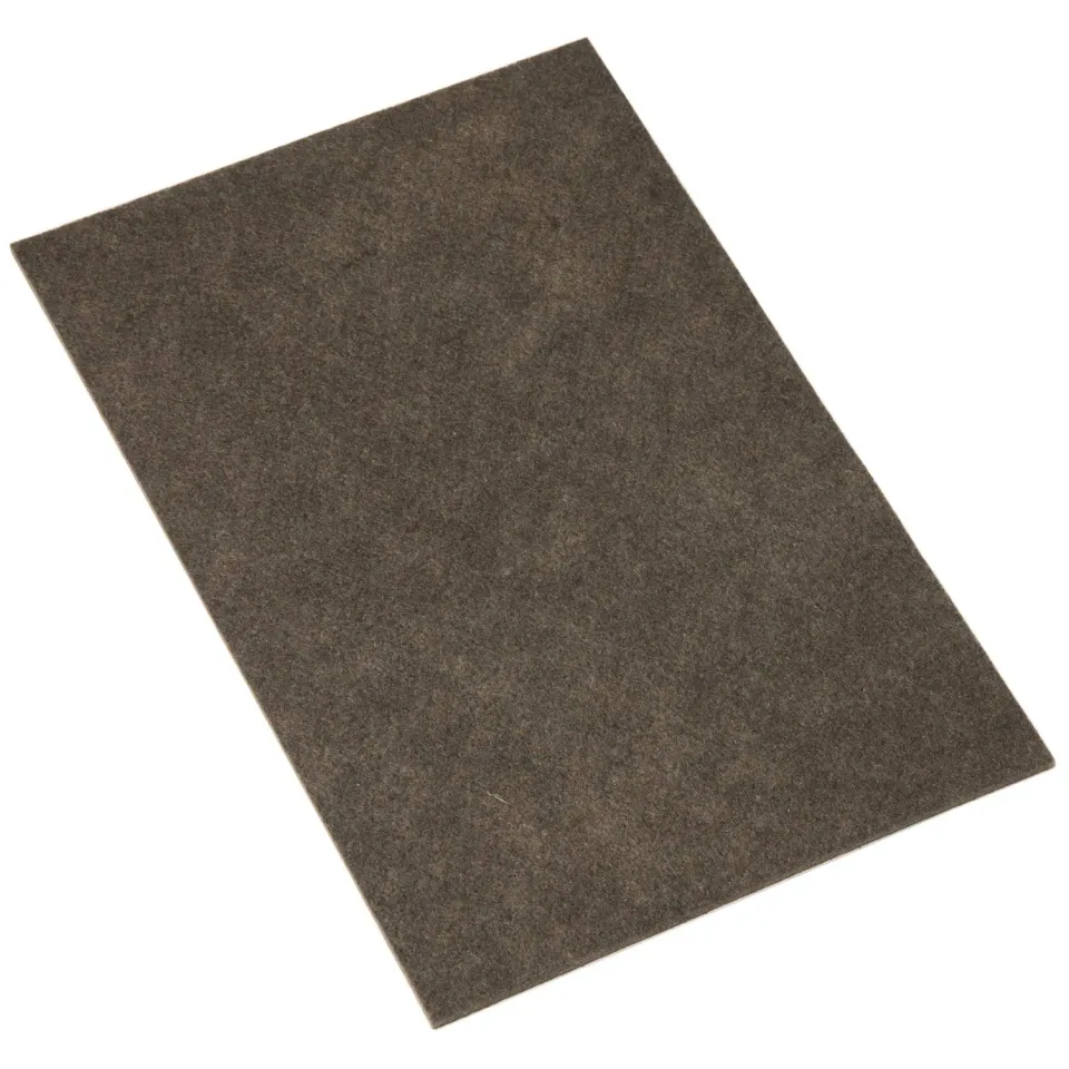 Adsamm Foglio Feltro Autoadesivo 200x300 mm Marrone 3,5 mm