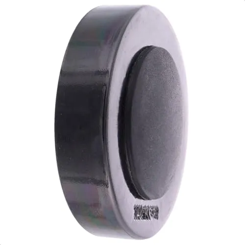 WAGNER Screw or Glue 15517211 fermaporta parete nero metallo