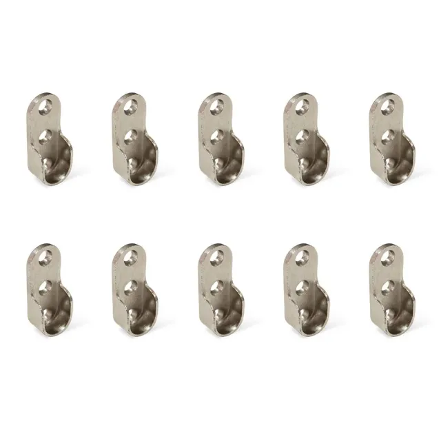 Emuca 7065107 reggitubo armadio nichelato set 10 pezzi zama