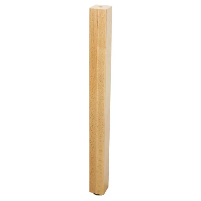 Wagner 60x60 piede tavolo faggio naturale 710 mm