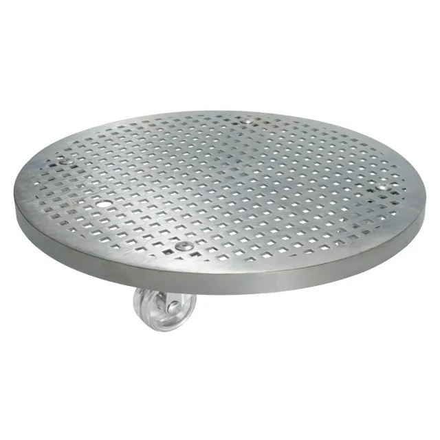 Wagner GH 0951 sottovaso con ruote Ø30 acciaio zincato 50 kg