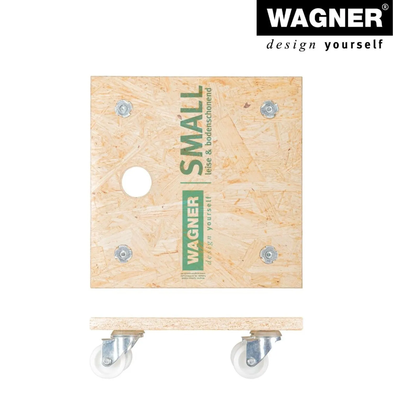 Wagner MM 1356 carrello trasporto 29x29 cm portata 250 kg