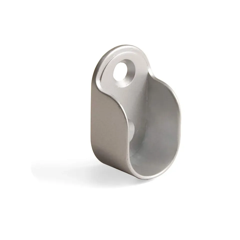 Emuca 7060825 Reggitubo Armadio Grigio 10 Pz Ovale