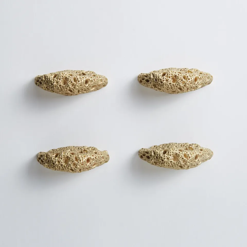 NIVA Design Madrepora pomelli ottone pack