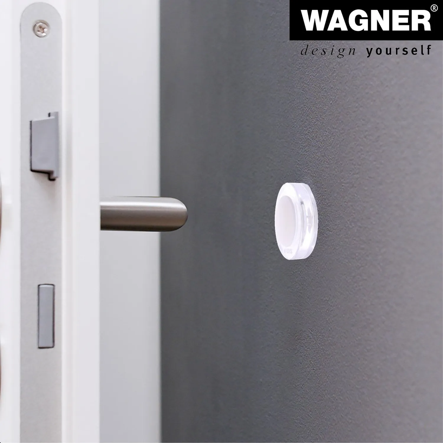 Wagner Screw or Glue 15522611 fermaporta parete Ø40mm