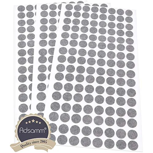 Adsamm Feltrini Ultrasottili Ø12mm Grigio 384pz 1,5mm