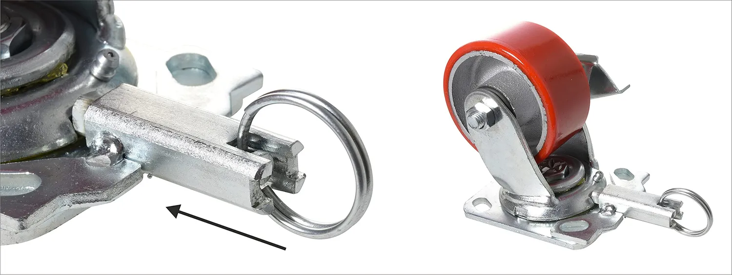 Wagner Direction Lock 3in1 Ruota Industriale Ø 100 mm 230 kg