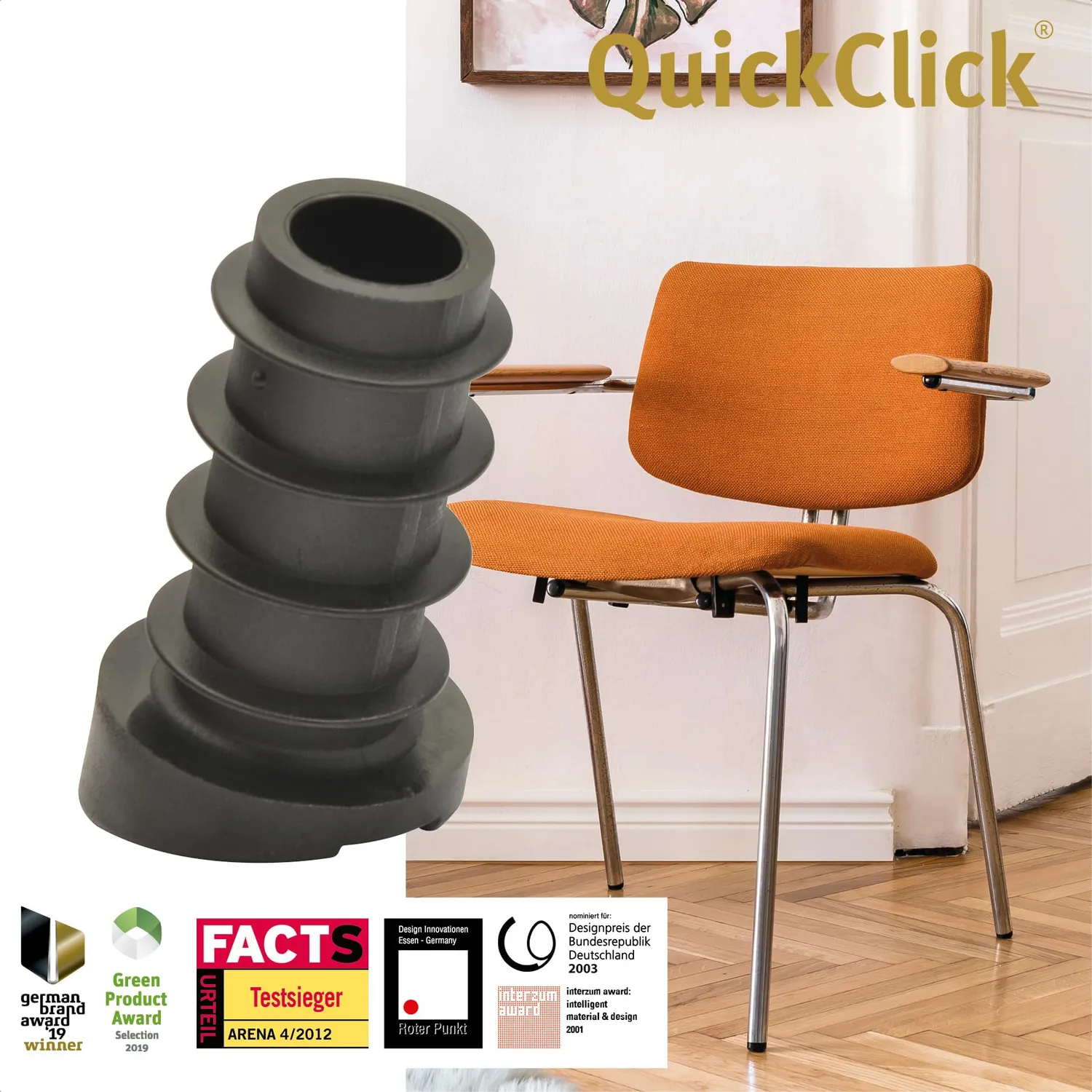 Wagner QuickClick 15786500 piedini da inserire 4 pezzi 14/18 mm