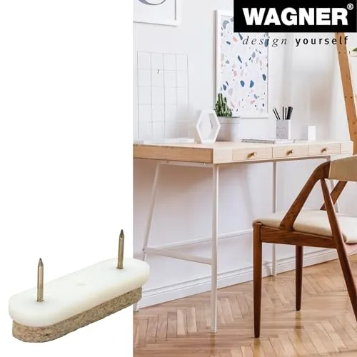 Wagner EH 0862 15086299 pattini feltro da inchiodare 4 pezzi
