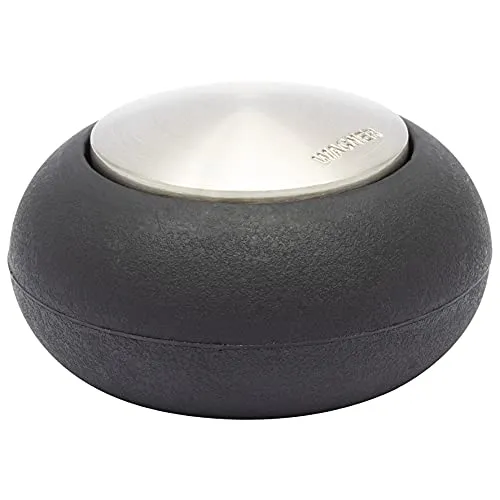 Wagner 15517611 fermaporta pavimento Ø54x30 mm zinco inox