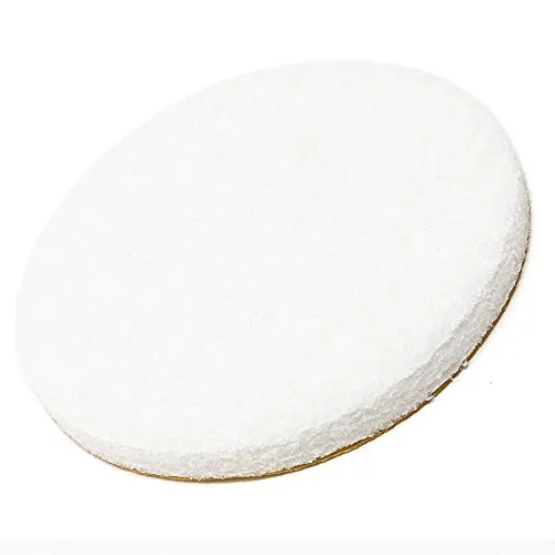 Adsamm Quality Ø 45 mm feltrini autoadesivi 16 pezzi bianchi 5,5 mm