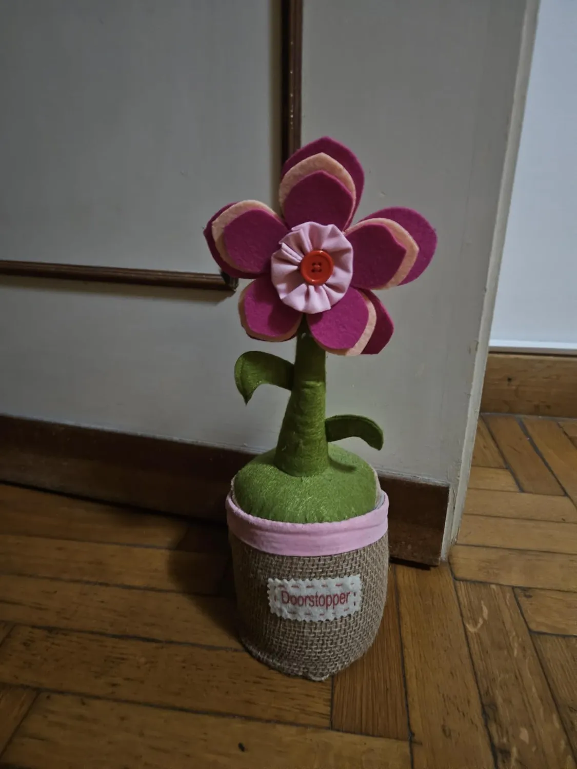 Wagner Pink Flower Fermaporta Tessuto Rosa 1500 g
