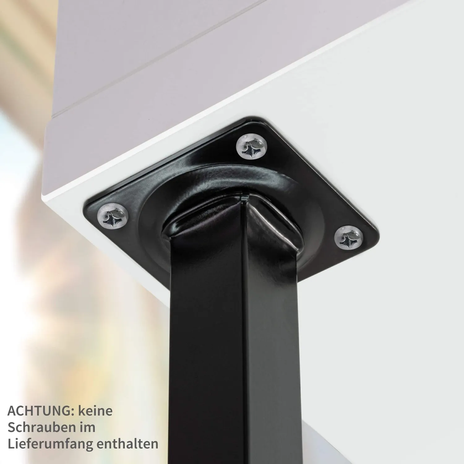 Gedotec H3917 piedino mobile acciaio H150 mm singolo