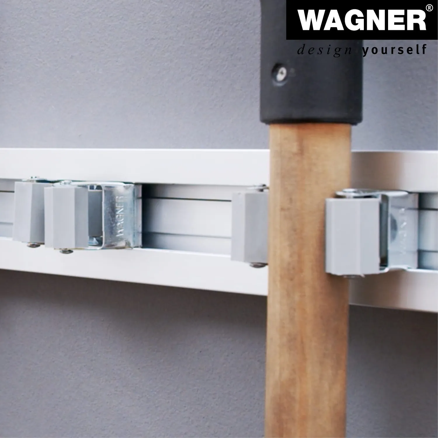 WAGNER hooks4tools HOOK ganci portautensili set 2 pezzi 2 kg