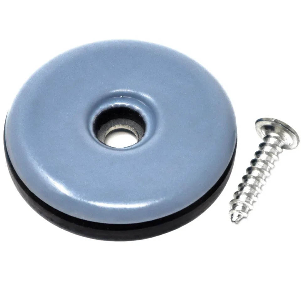 Adsamm feltrini teflon a vite Ø38 mm grigi 16 pz