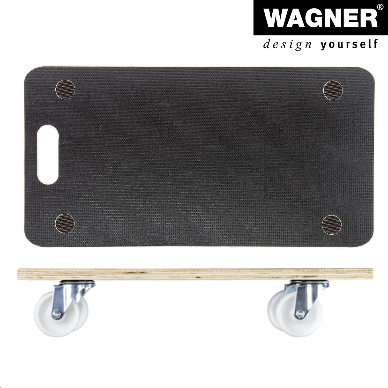 WAGNER carrello trasporto 57,5x29 cm 250 kg antiscivolo